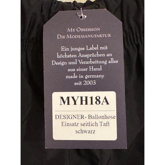 Lagenlook Refined Balloon Pants Black by My Obsession - Picture 7 of 7